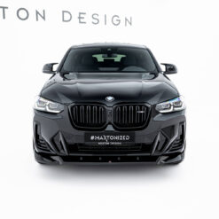 Alternative view of Front Splitter V.2 BMW X4 M-Pack G02 Facelift