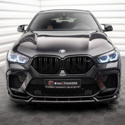 Alternative view of Front Splitter V.2 BMW X6 M F96