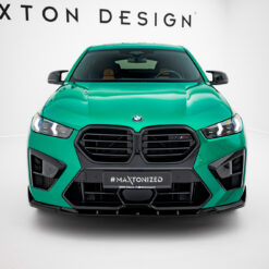Alternative view of Front Splitter V.2 BMW X6 M F96 Facelift