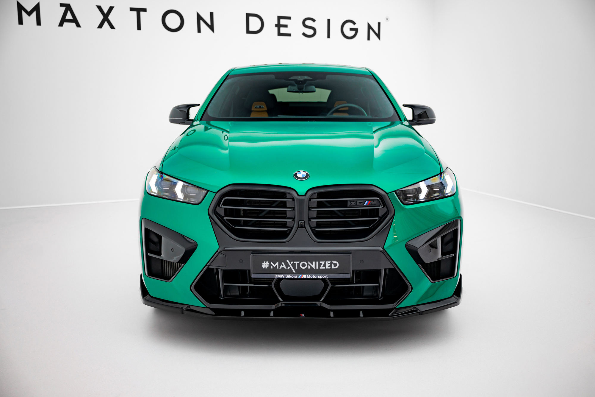 Front Splitter V.2 BMW X6 M F96 Facelift - Image 2