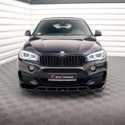 Alternative view of Front Splitter V.2 BMW X6 M-Pack F16