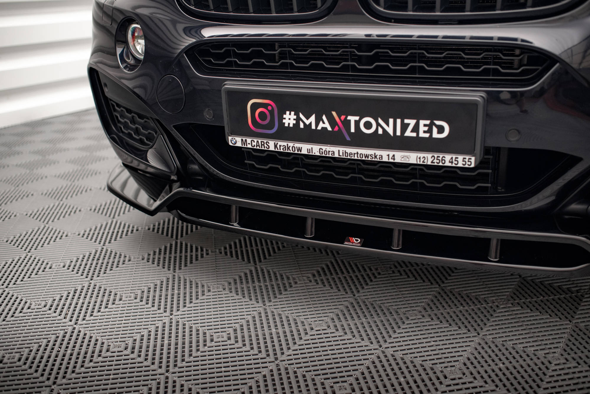 Front Splitter V.2 BMW X6 M-Pack F16 - Image 3