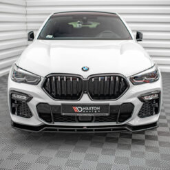 Alternative view of Front Splitter V.2 BMW X6 M-Pack G06