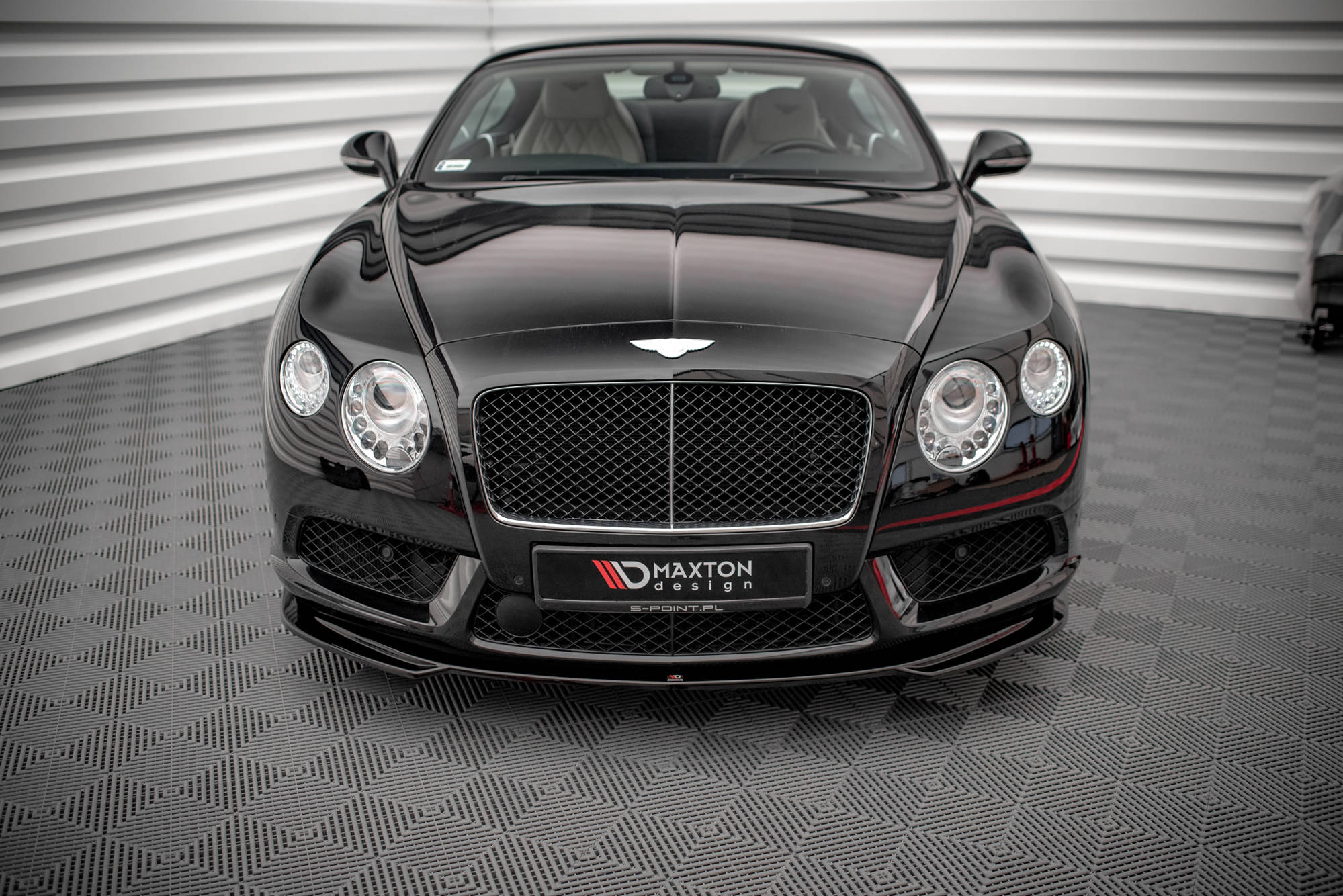 Front Splitter V.2 Bentley Continental GT V8 S Mk2 - Image 2