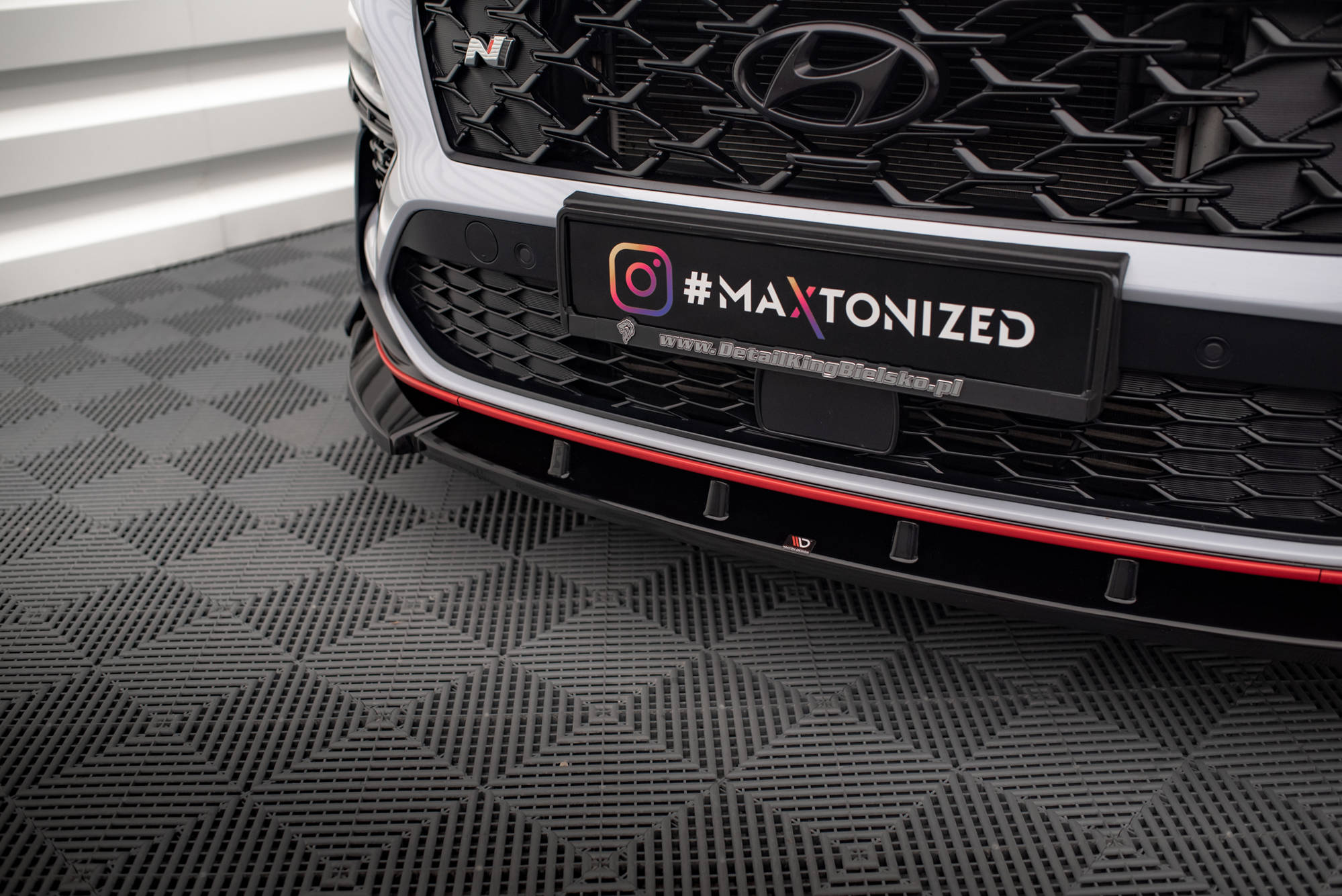 Front Splitter V.2 + Flaps Hyundai Kona N Mk1 - Image 3