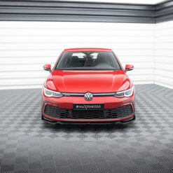 Alternative view of Front Splitter V.2 + Flaps Volkswagen Golf GTI / GTE / GTD / R-Line Mk8