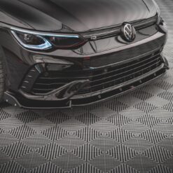 Front Splitter V.2 + Flaps Volkswagen Golf R Mk8