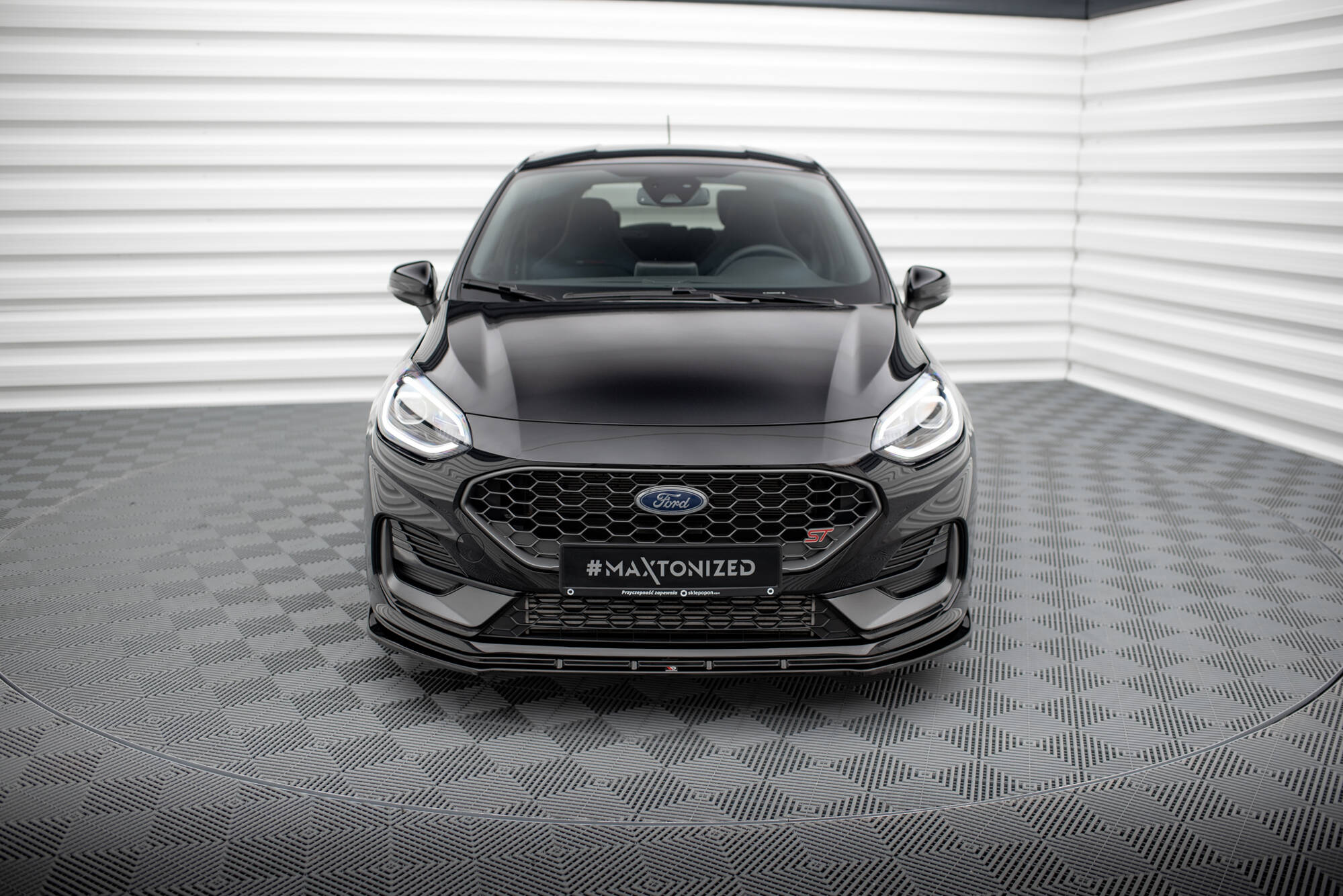 Front Splitter V.2 Ford Fiesta ST / ST-line Mk8 Facelift - Image 2