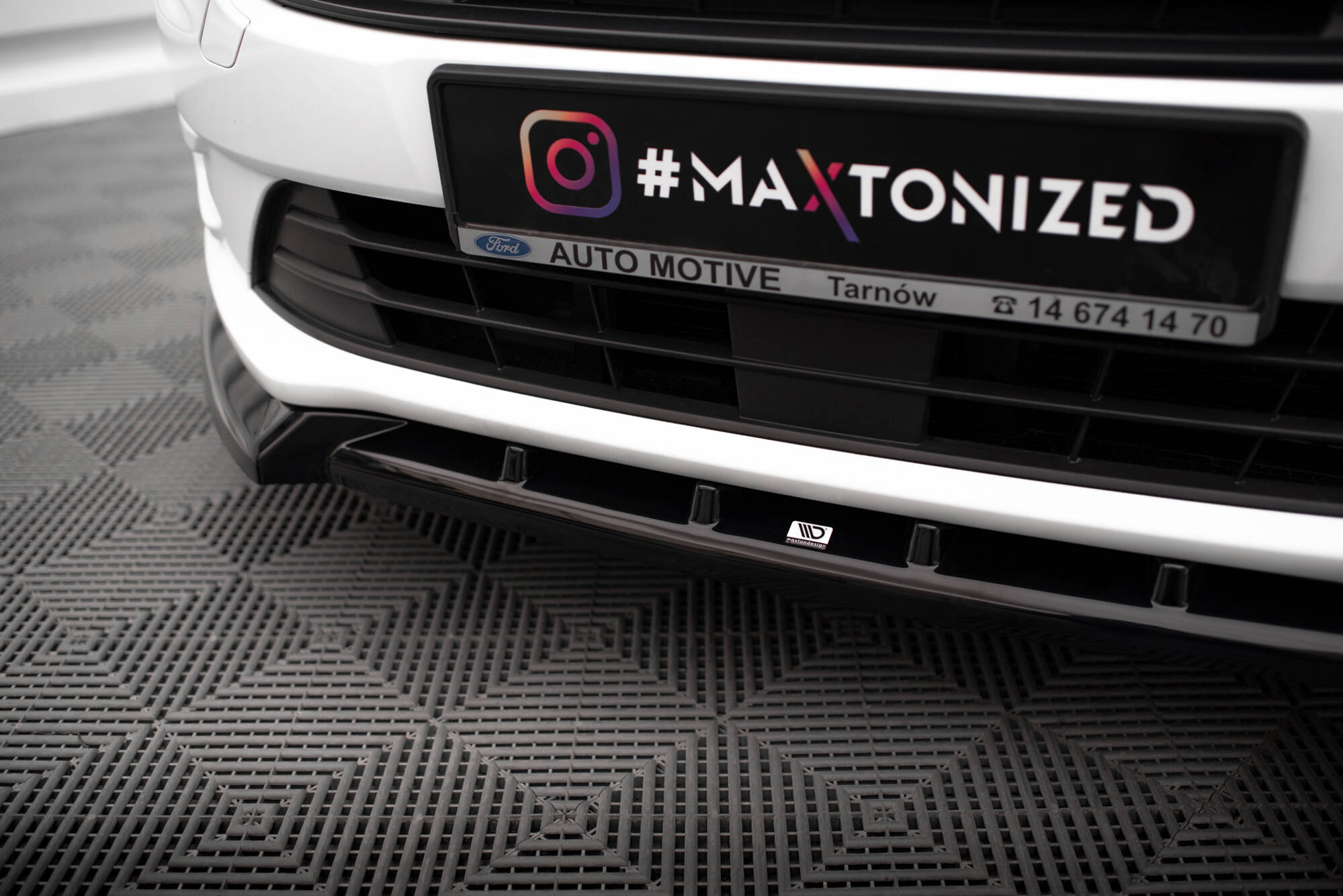Front Splitter V.2 Ford Transit Connect Mk2 Facelift - Image 3