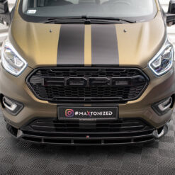 Alternative view of Front Splitter V.2 Ford Transit Custom Mk1 Facelift / Tourneo Custom Mk1 Facelift