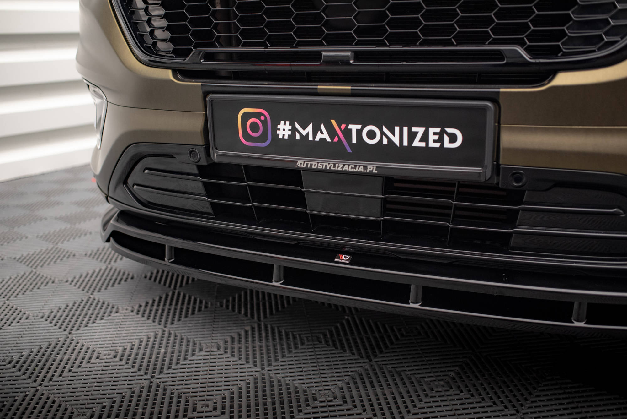 Front Splitter V.2 Ford Transit Custom Mk1 Facelift / Tourneo Custom Mk1 Facelift - Image 3