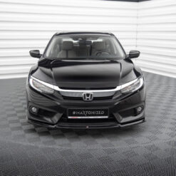 Alternative view of Front Splitter V.2 Honda Civic Sedan Mk10