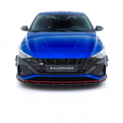 Alternative view of Front Splitter V.2 Hyundai Elantra N Mk7