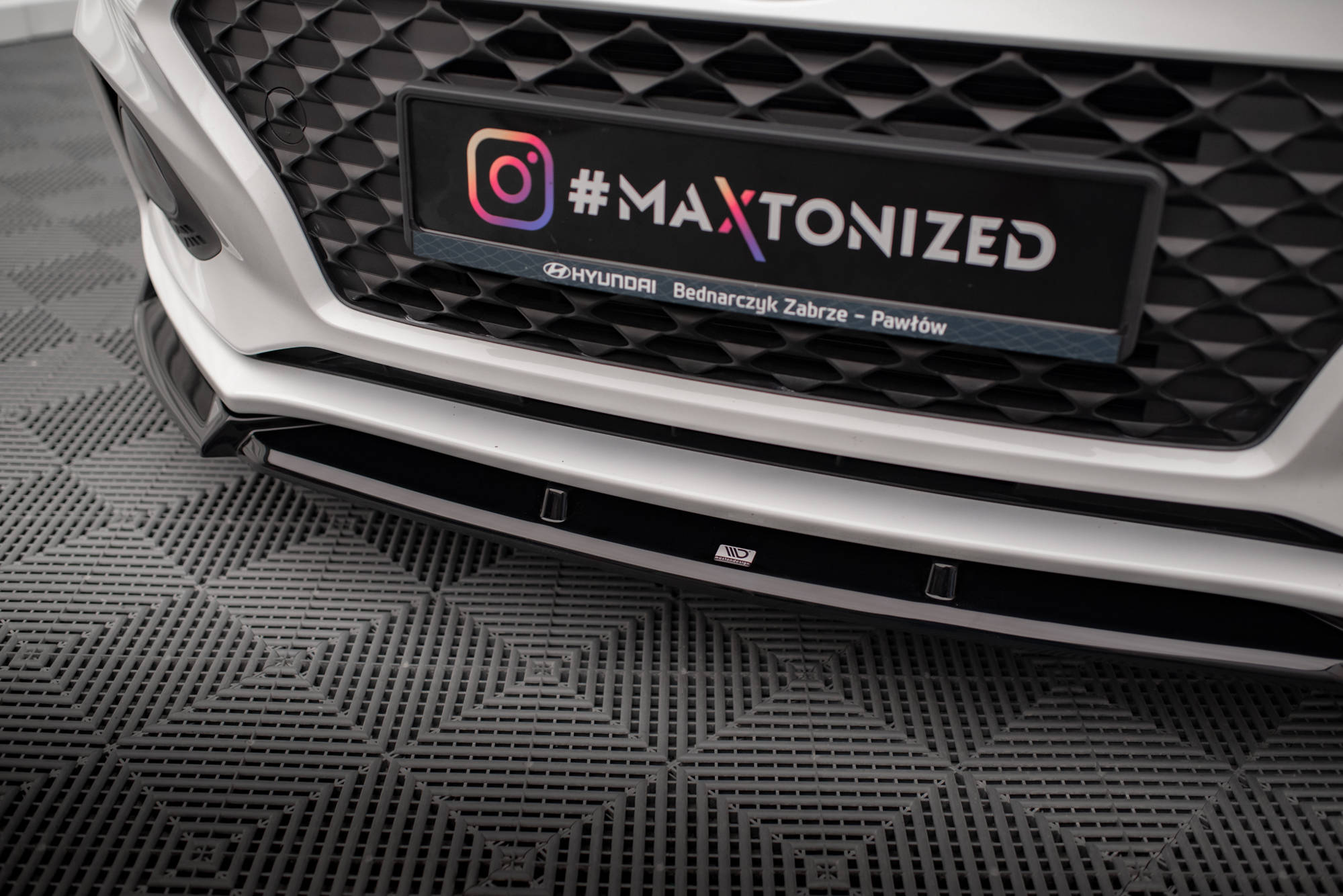 Front Splitter V.2 Hyundai I20 Mk2 Facelift - Image 3