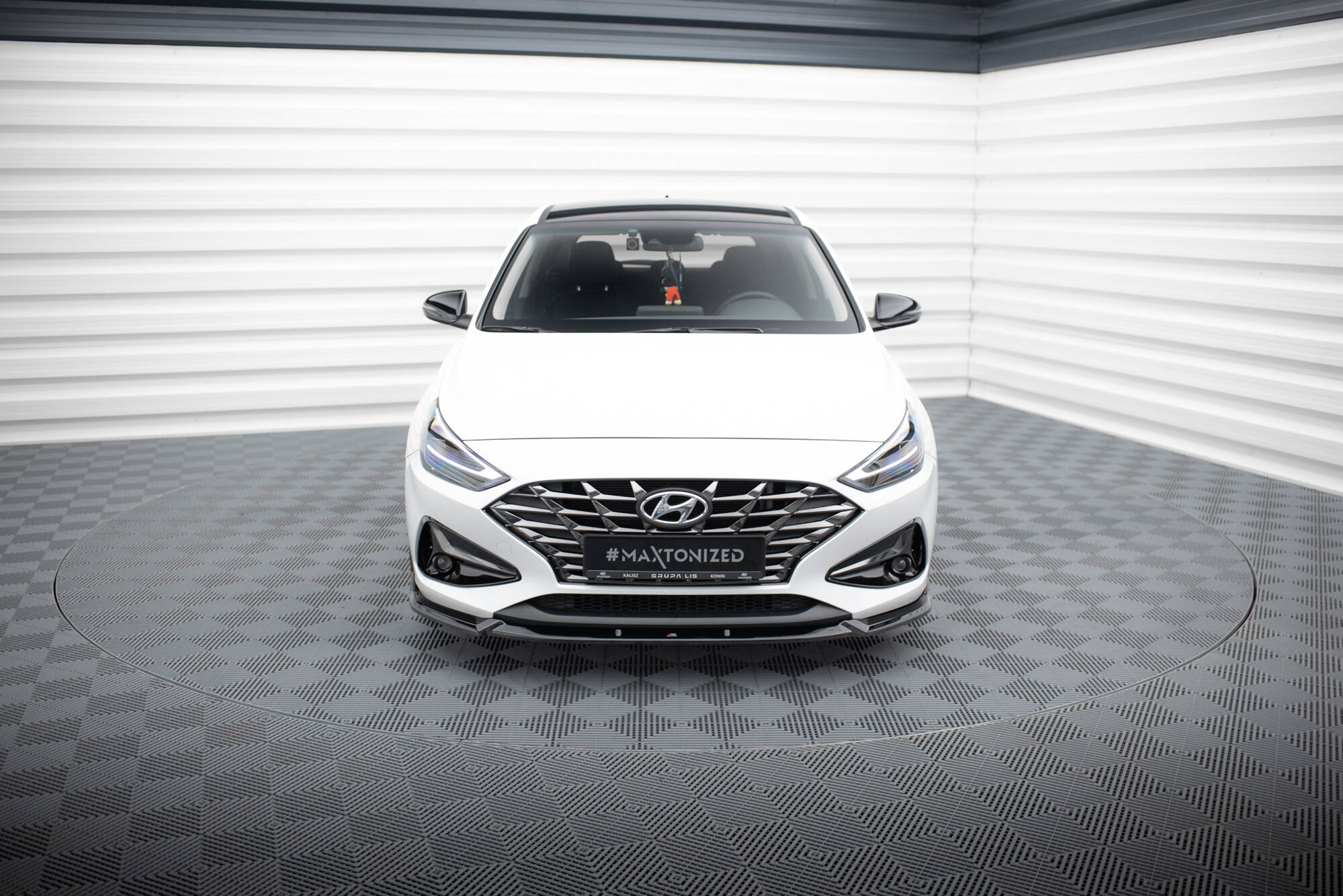 Front Splitter V.2 Hyundai I30 Mk3 Facelift - Image 2