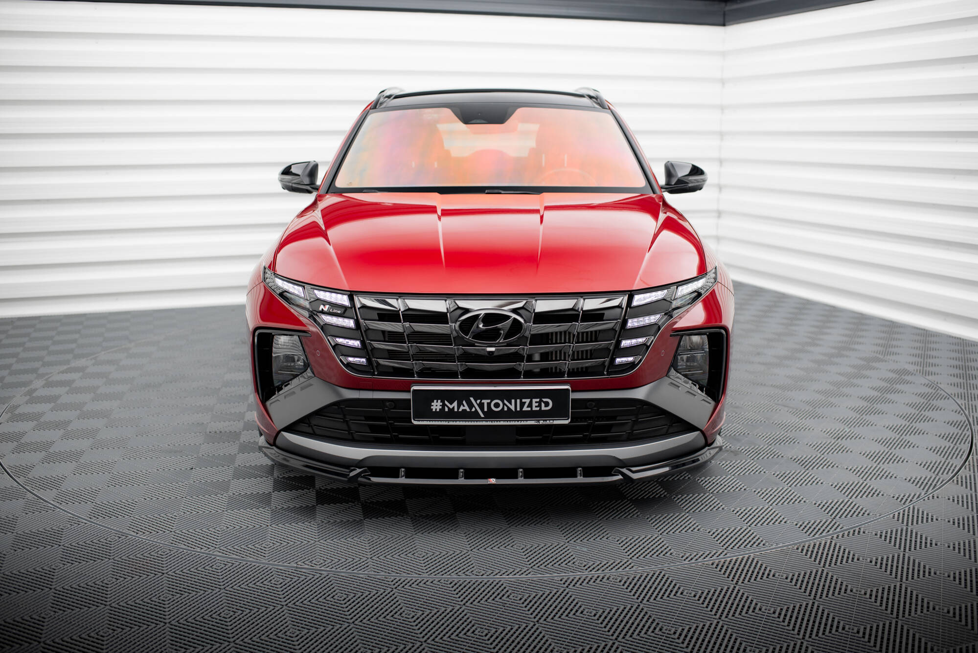 Front Splitter V.2 Hyundai Tucson N-Line Mk4 - Image 2