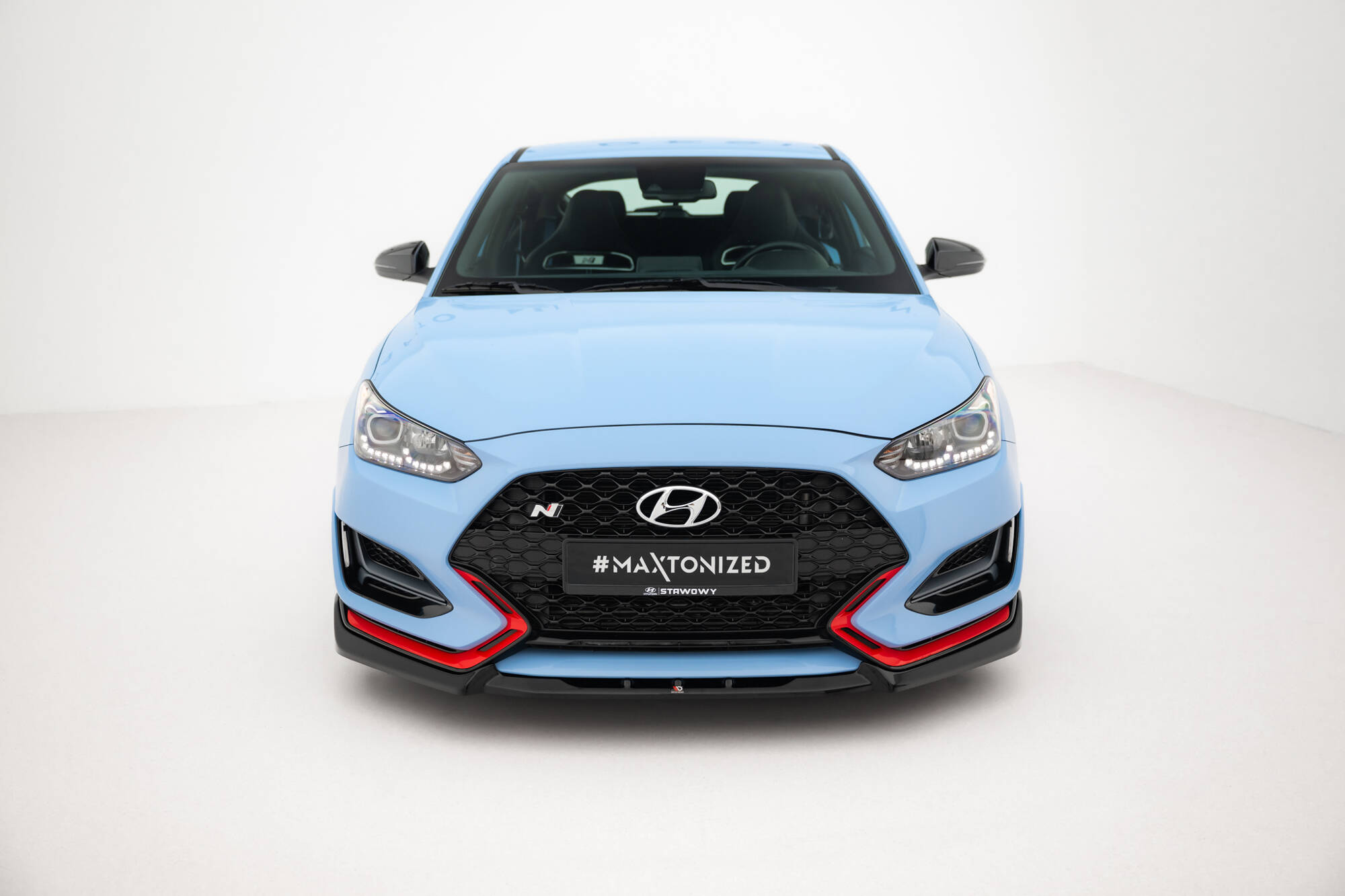 Front Splitter V.2 Hyundai Veloster N Mk2 - Image 2