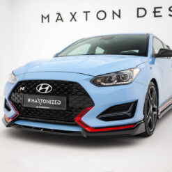 Front Splitter V.2 Hyundai Veloster N Mk2