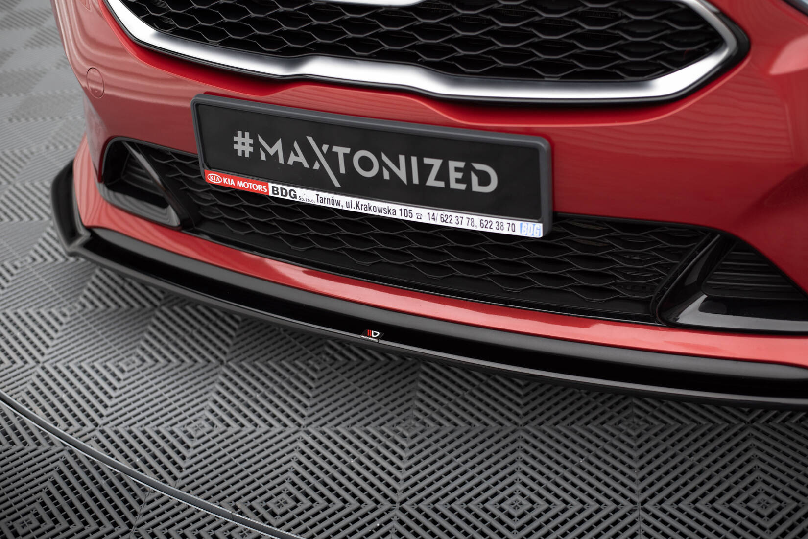 Front Splitter V.2 Kia Ceed GT / GT-Line Mk3 / Proceed Mk1 - Image 2