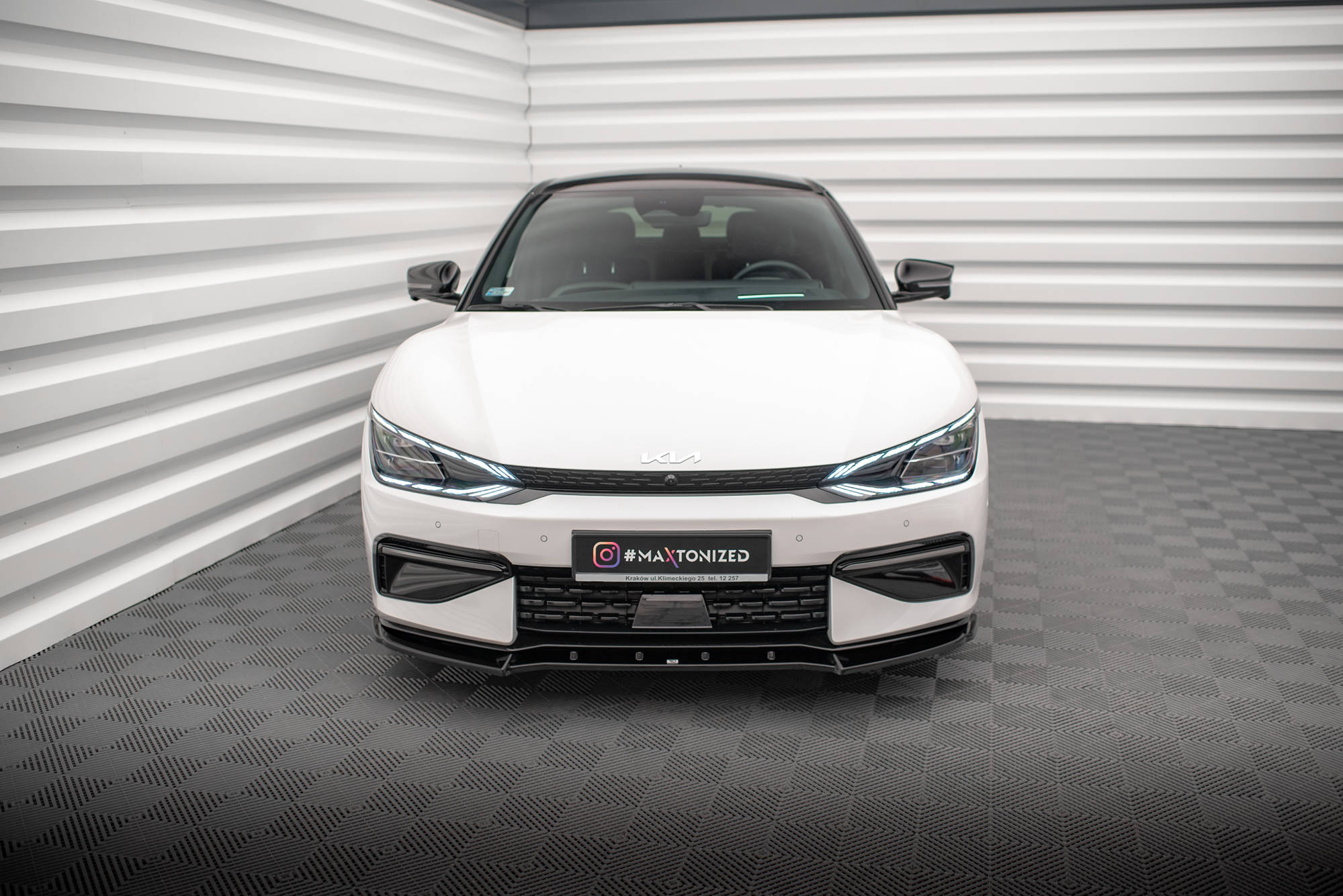 Front Splitter V.2 Kia EV6 GT-Line Mk1 - Image 2