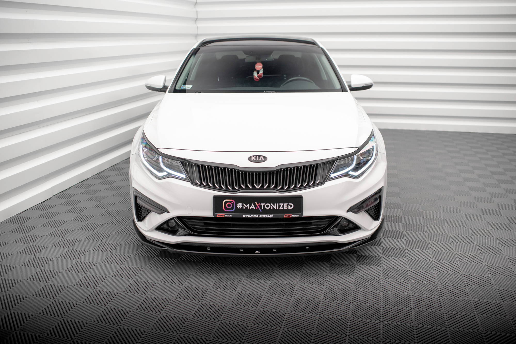 Front Splitter V.2 Kia Optima Mk4 Facelift - Image 2