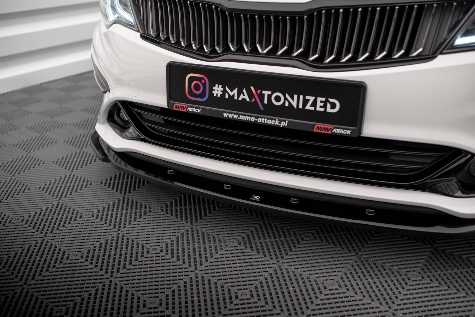 Front Splitter V.2 Kia Optima Mk4 Facelift - Image 3
