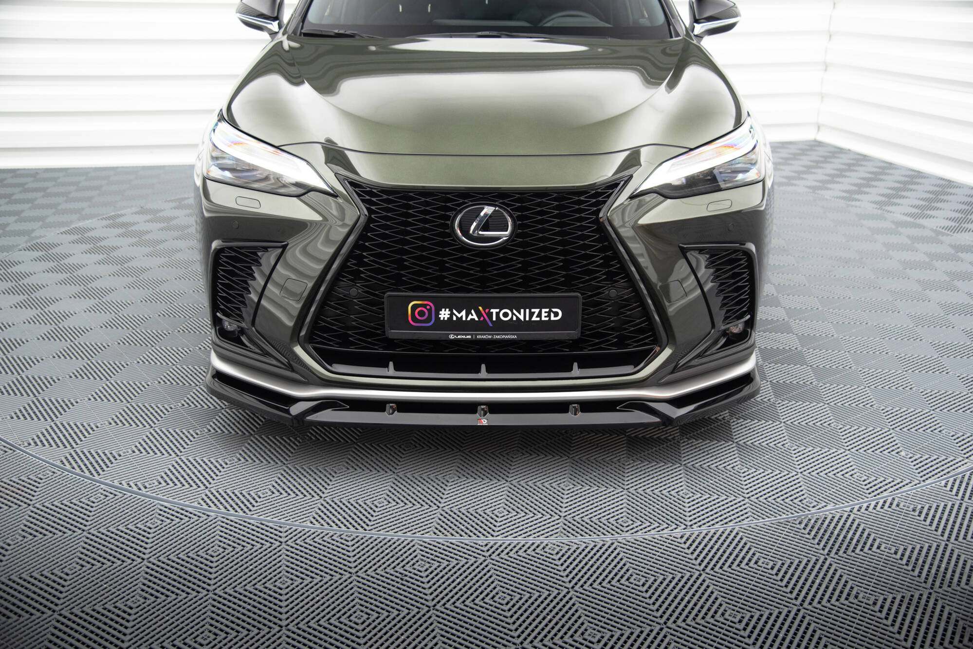 Front Splitter V.2 Lexus NX F-Sport Mk2 - Image 2