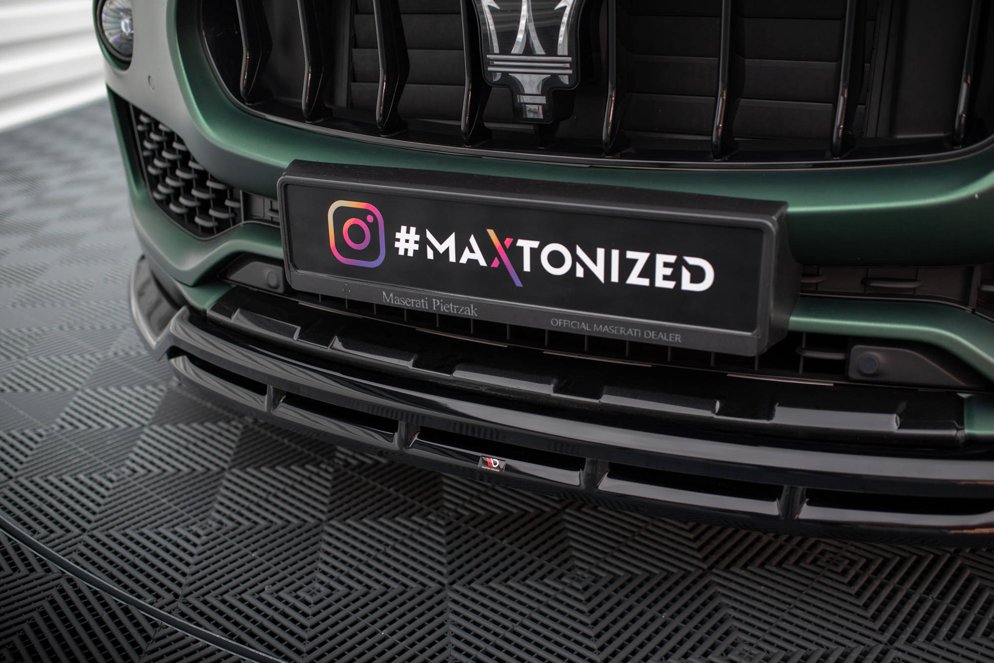 Front Splitter V.2 Maserati Levante Mk1 - Image 3