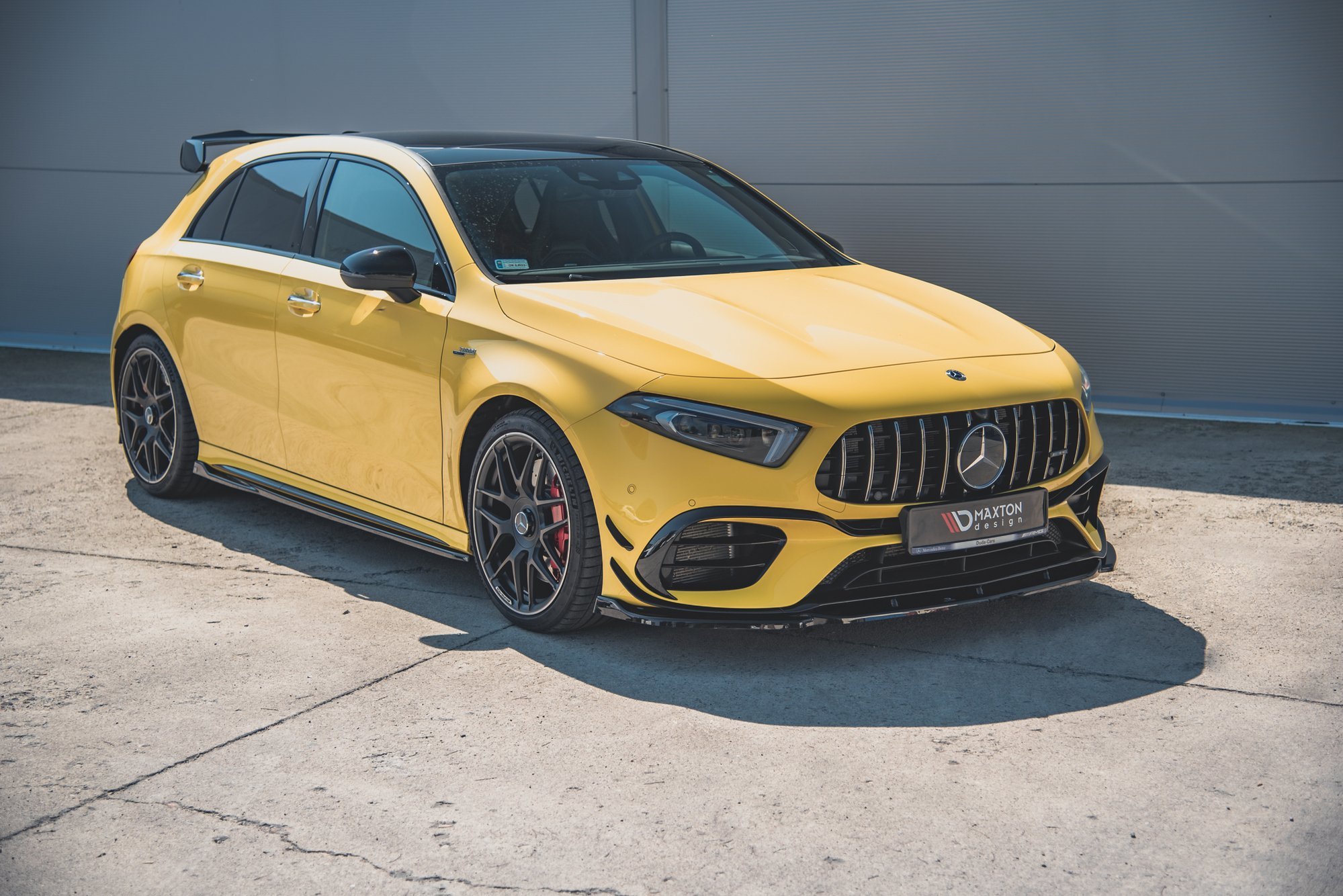 Front Splitter V.2 Mercedes-AMG A 45 S Aero Pack W177 - Image 2