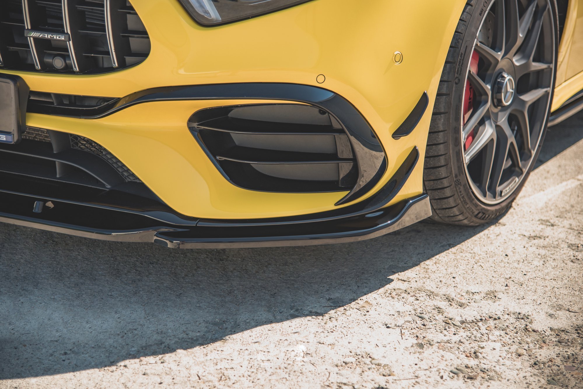 Front Splitter V.2 Mercedes-AMG A 45 S Aero Pack W177 - Image 3