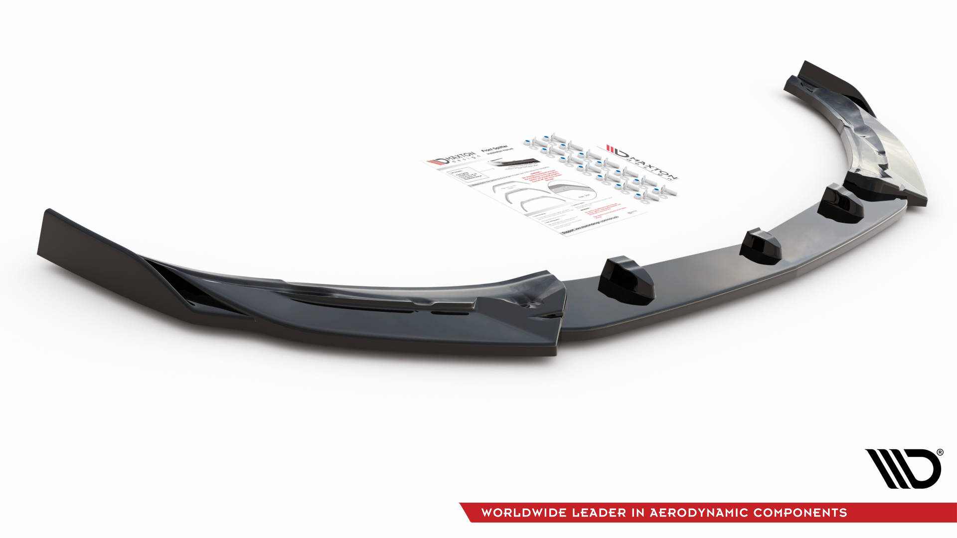 Front Splitter V.2 Mercedes-AMG C63 Coupe AMG Aero Pack C205 Facelift - Image 3
