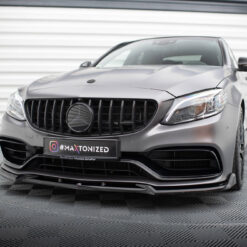 Front Splitter V.2 Mercedes-AMG C63 Sedan / Estate W205 Facelift