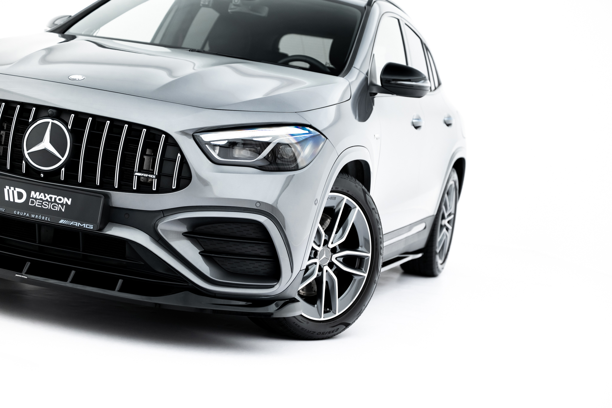 Front Splitter V.2 Mercedes-AMG GLA 35 H247 Facelift - Image 5