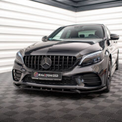 Front Splitter V.2 Mercedes-Benz C AMG Line Sedan / Coupe / Estate W205 / C205 / S205 Facelift