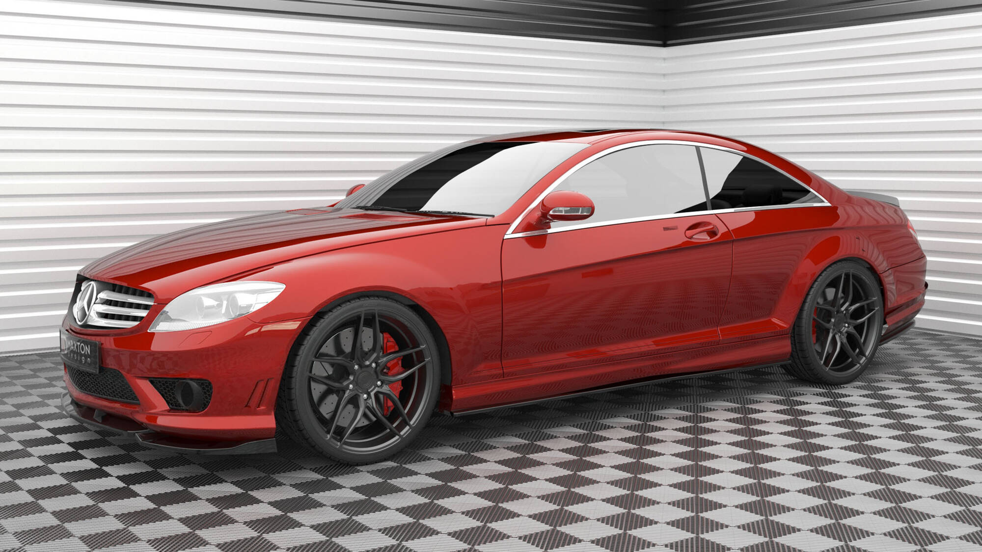 Front Splitter V.2 Mercedes-Benz CL 63 AMG C216 - Image 3