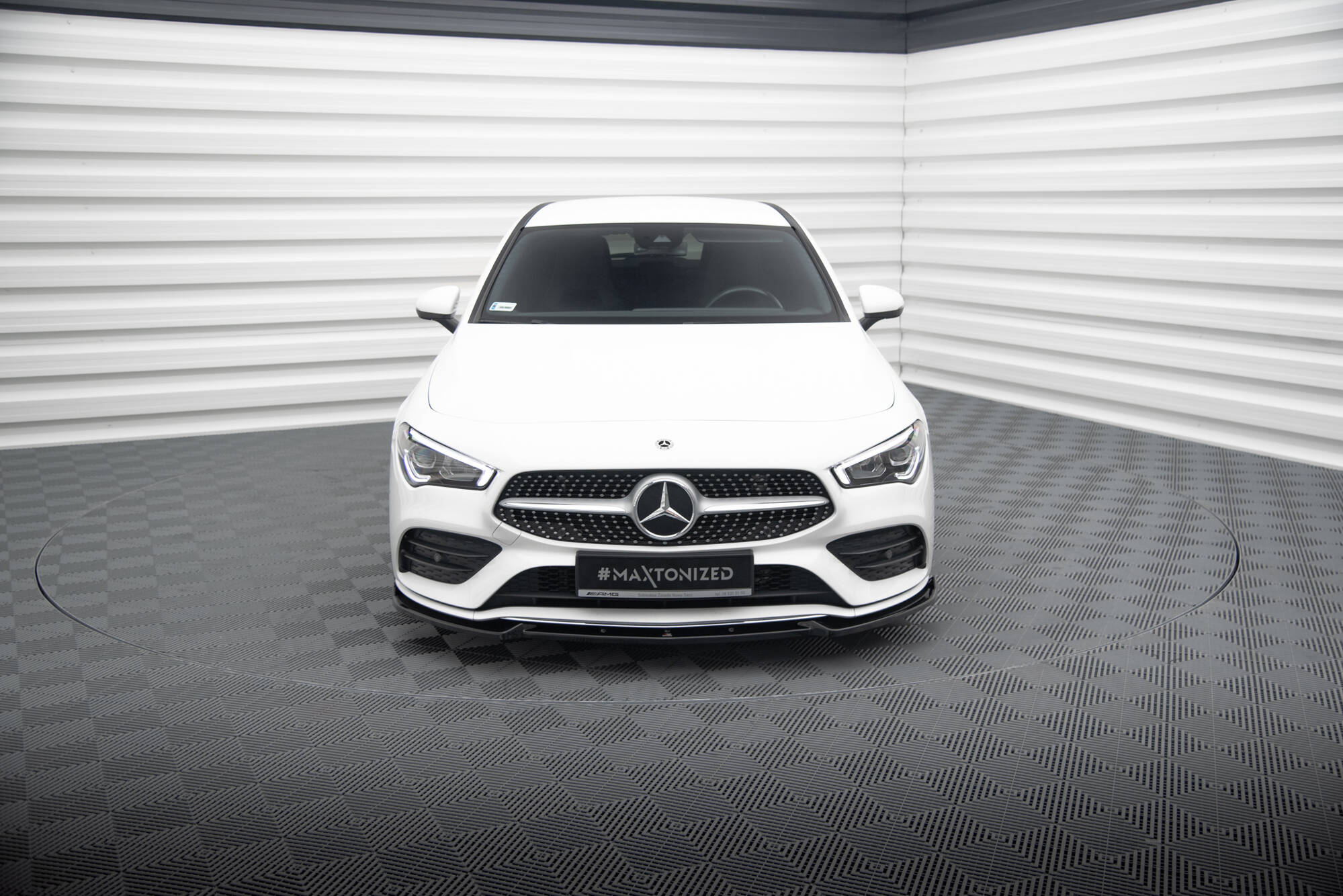 Front Splitter V.2 Mercedes-Benz CLA A35 AMG / AMG-Line C118 - Image 2