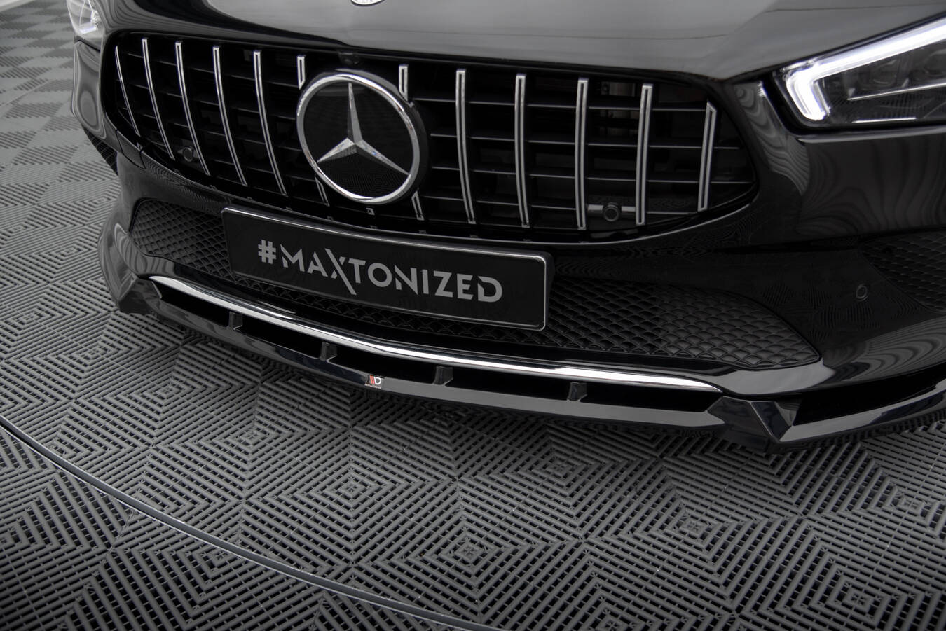 Front Splitter V.2 Mercedes-Benz CLA C118 - Image 3