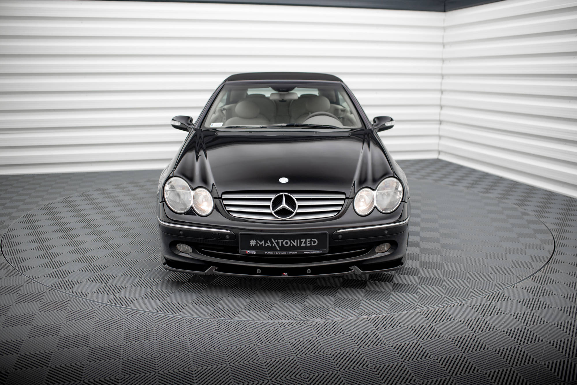 Front Splitter V.2 Mercedes-Benz CLK W209 - Image 2
