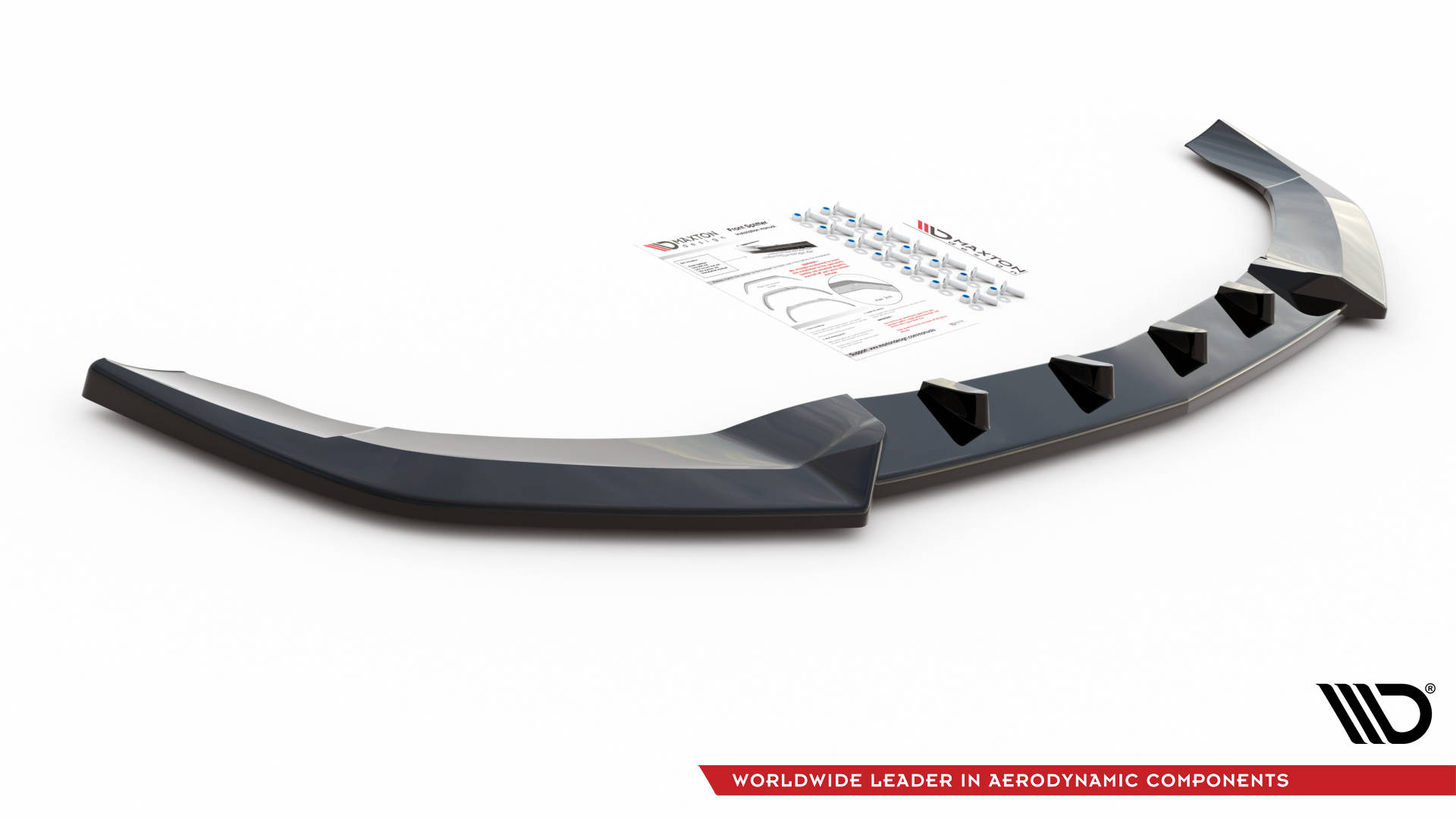 Front Splitter V.2 Mercedes-Benz E AMG-Line Sedan W212 Facelift - Image 4