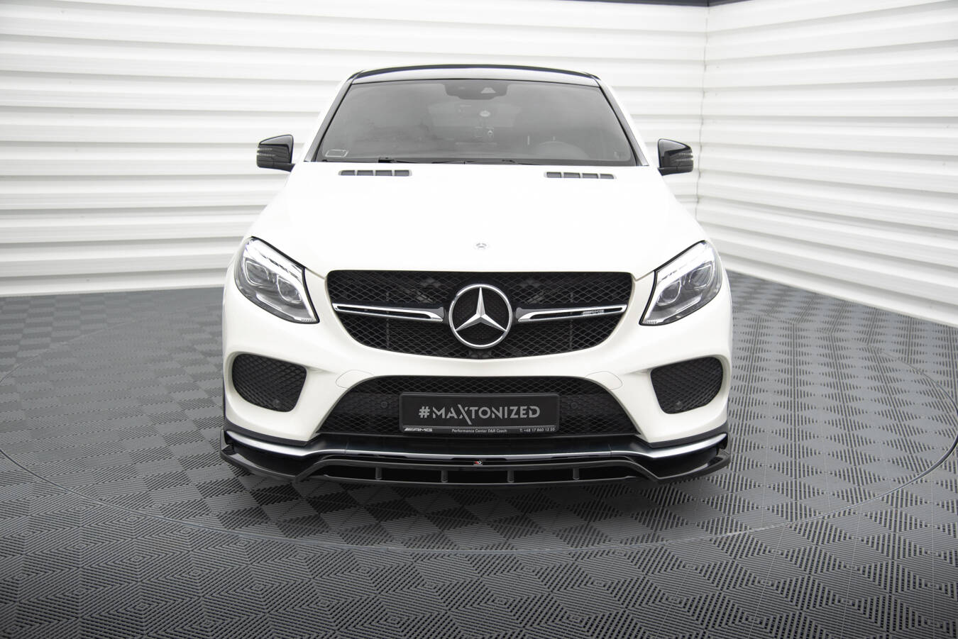 Front Splitter V.2 Mercedes-Benz GLE Coupe 43 AMG / AMG-Line C292 - Image 2