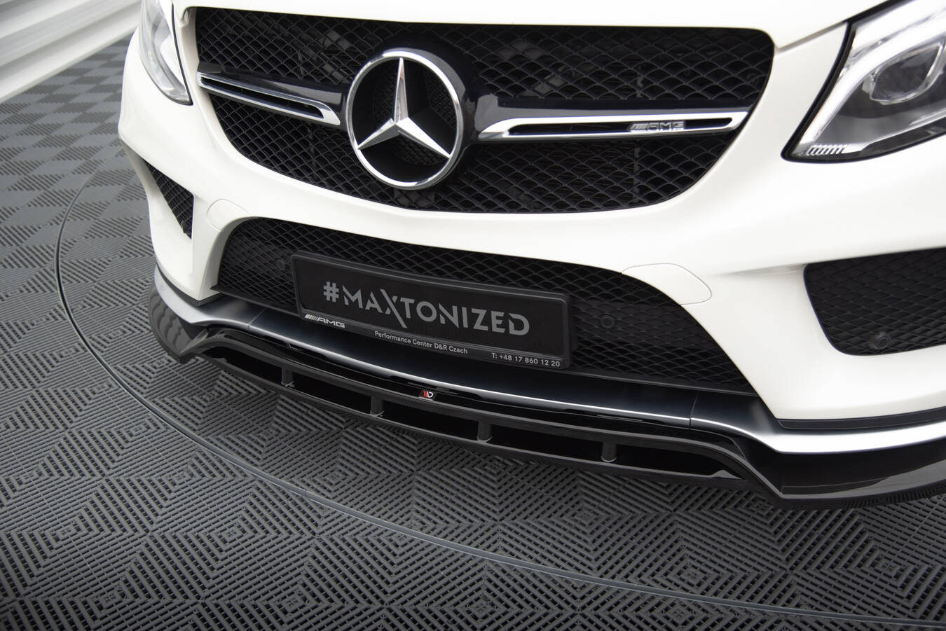 Front Splitter V.2 Mercedes-Benz GLE Coupe 43 AMG / AMG-Line C292 - Image 3