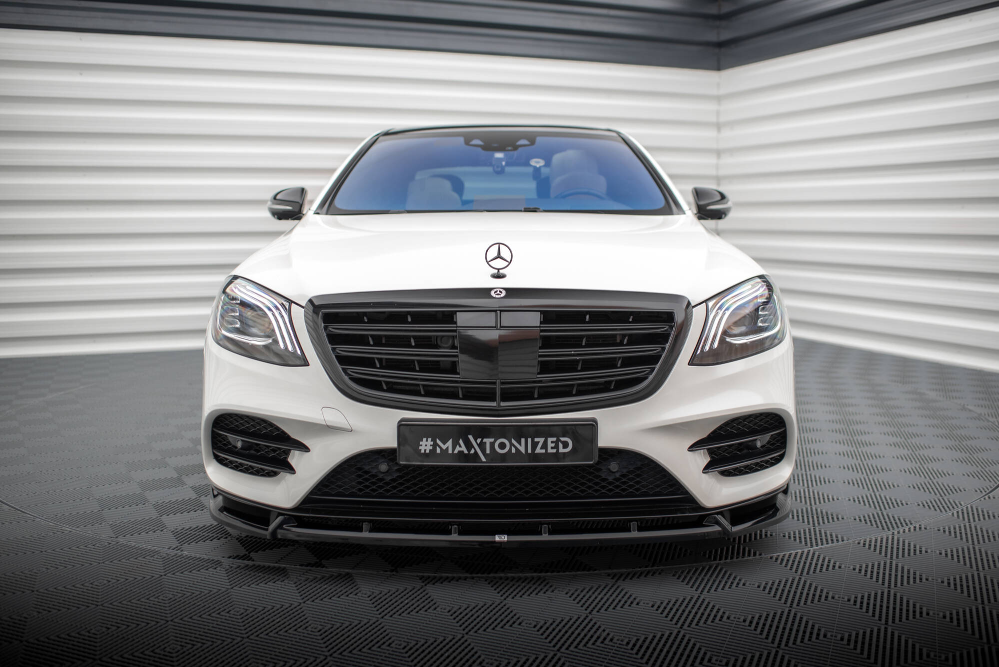 Front Splitter V.2 Mercedes-Benz S AMG-Line W222 Facelift - Image 2