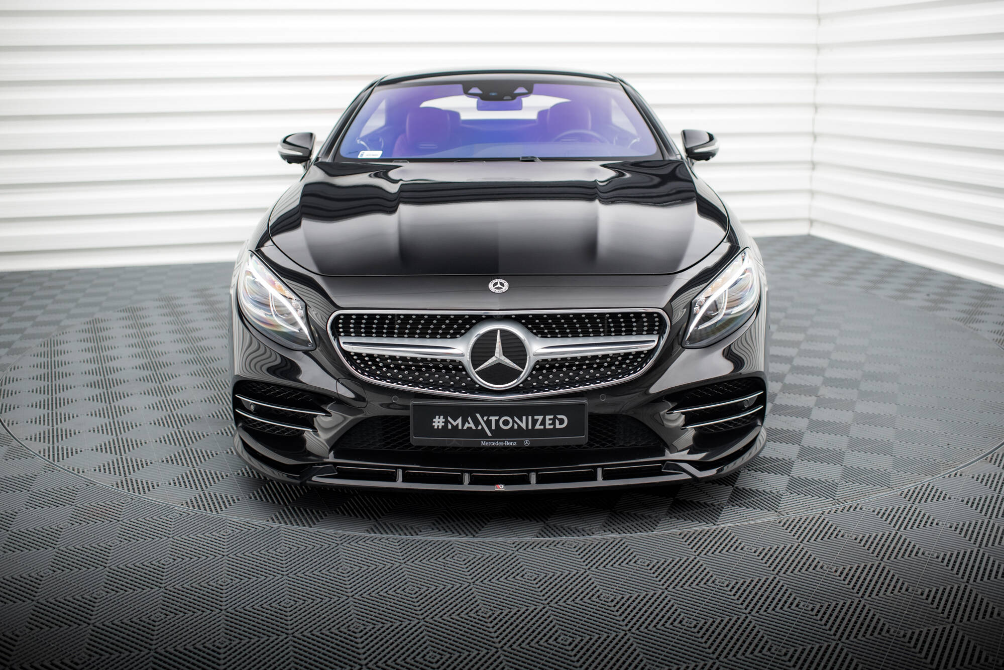 Front Splitter V.2 Mercedes-Benz S Coupe AMG-Line C217 Facelift - Image 2