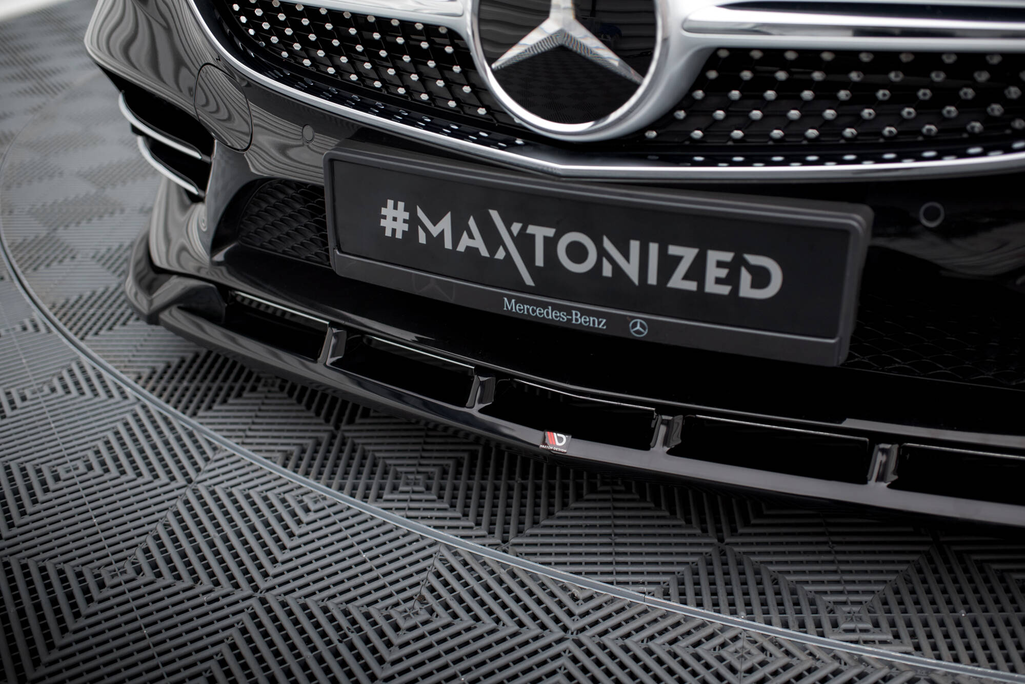 Front Splitter V.2 Mercedes-Benz S Coupe AMG-Line C217 Facelift - Image 3