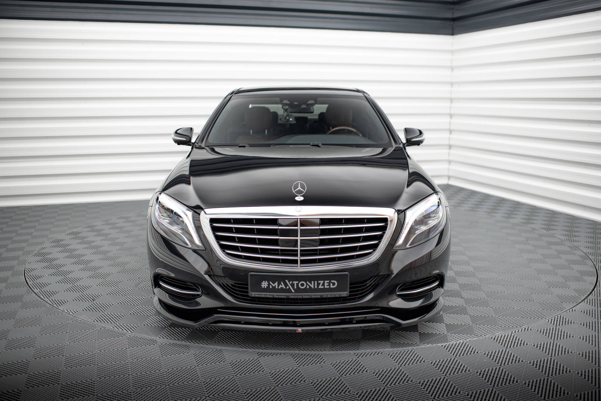 Front Splitter V.2 Mercedes-Benz S W222 - Image 2