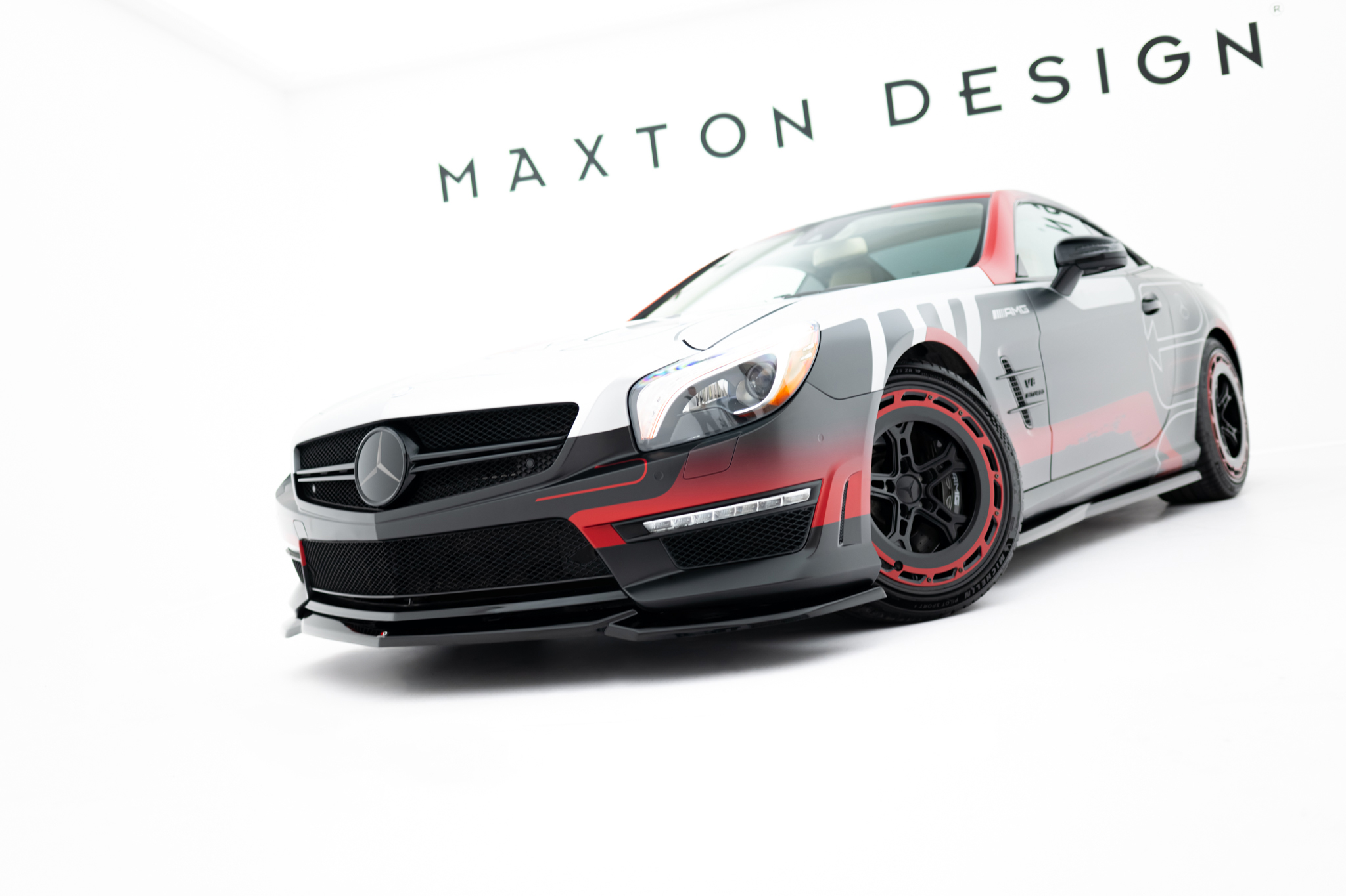 Front Splitter V.2 Mercedes-Benz SL 63 AMG R231 - Image 4