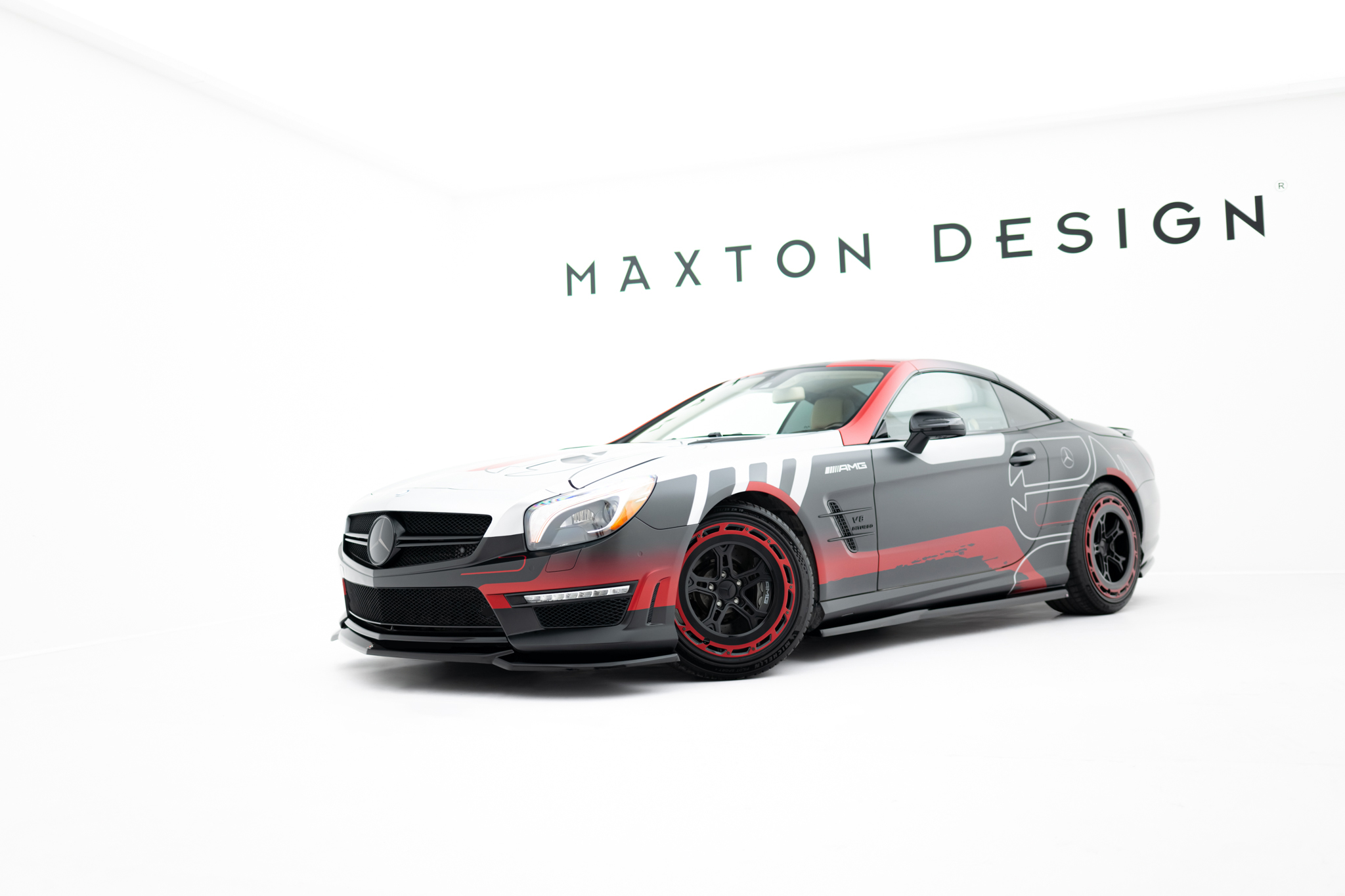 Front Splitter V.2 Mercedes-Benz SL 63 AMG R231 - Image 5