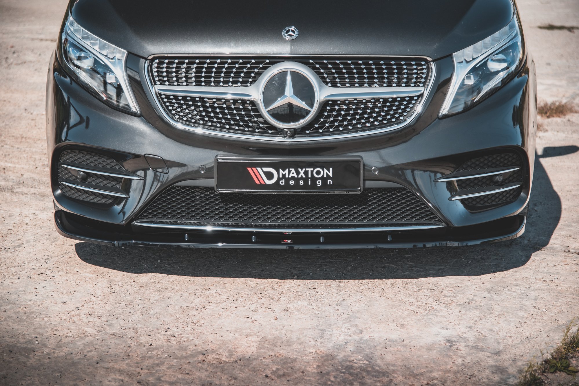 Front Splitter V.2 Mercedes-Benz V-Class AMG-Line W447 - Image 2