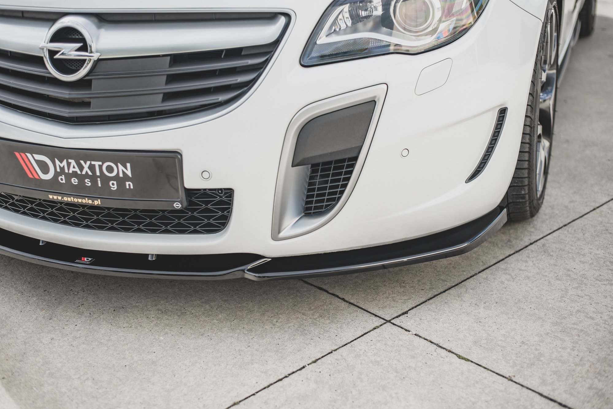 Front Splitter V.2 Opel Insignia Mk. 1 OPC Facelift - Image 3