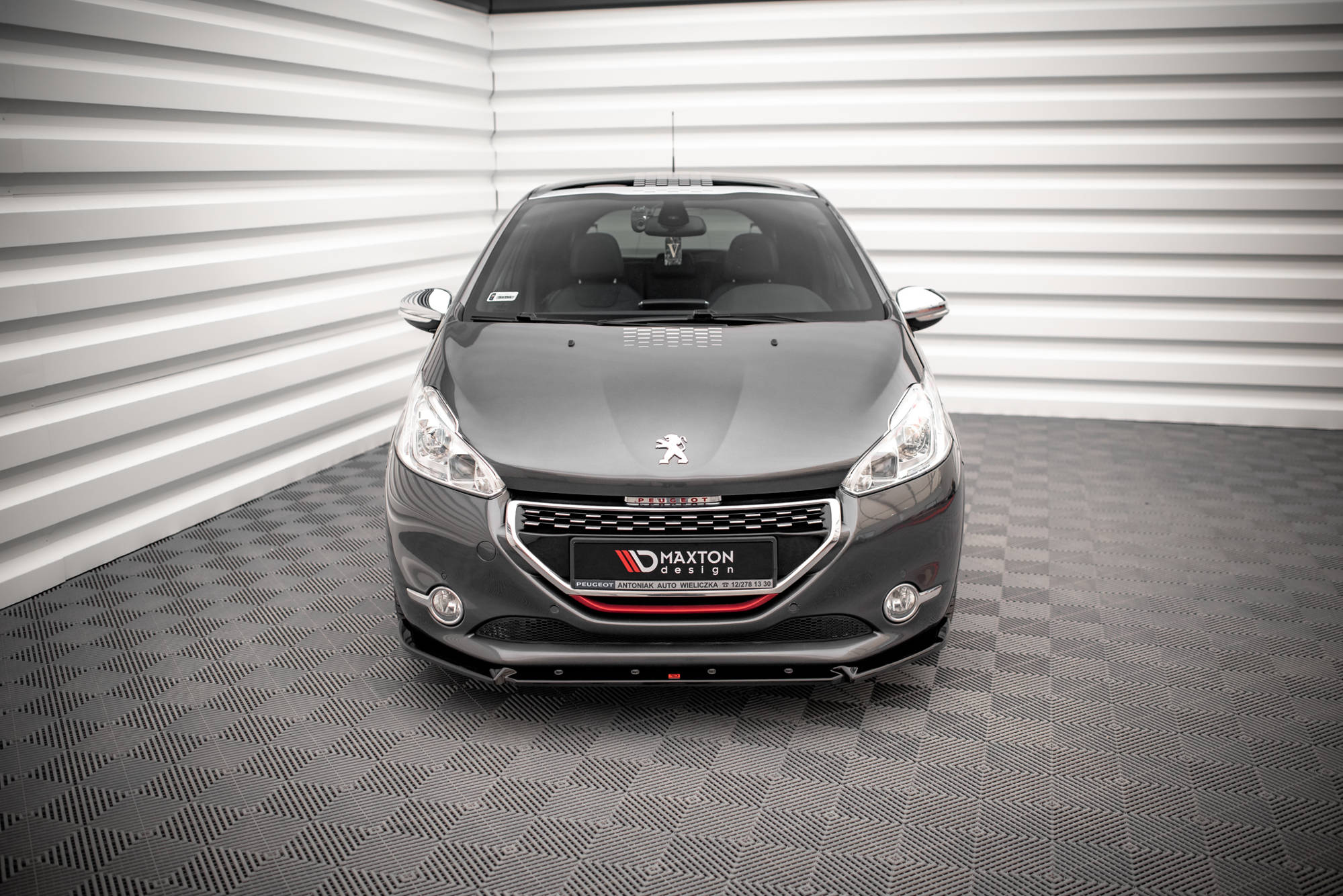 Front Splitter V.2 Peugeot 208 GTi Mk1 - Image 2